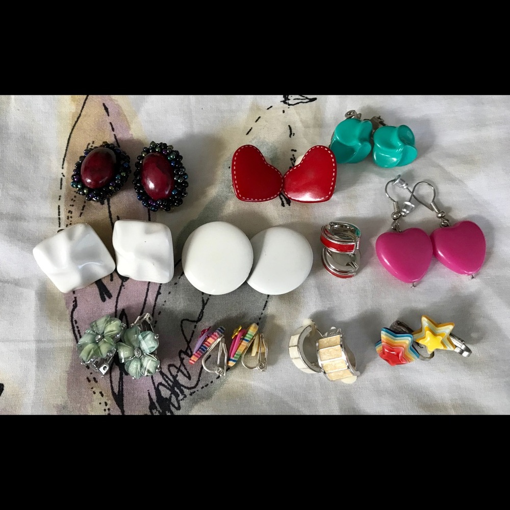 Lots vintage mix earings